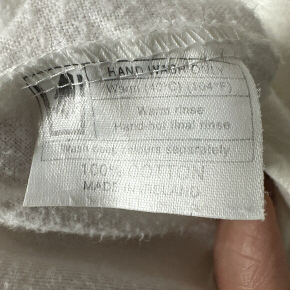 Vintage Gleneske Irish Grandfather White Shirt Long Sleeve Button UP Mens L - Picture 7 of 9